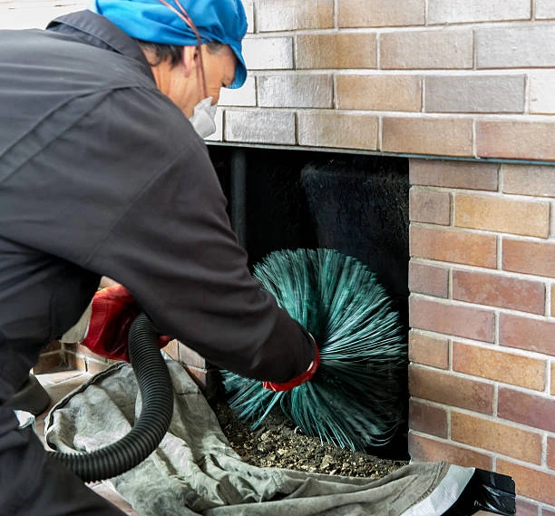 Professional chimney cleaning in Garland